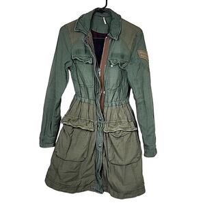 Free People Boho Parka Anorak Coat Jacket